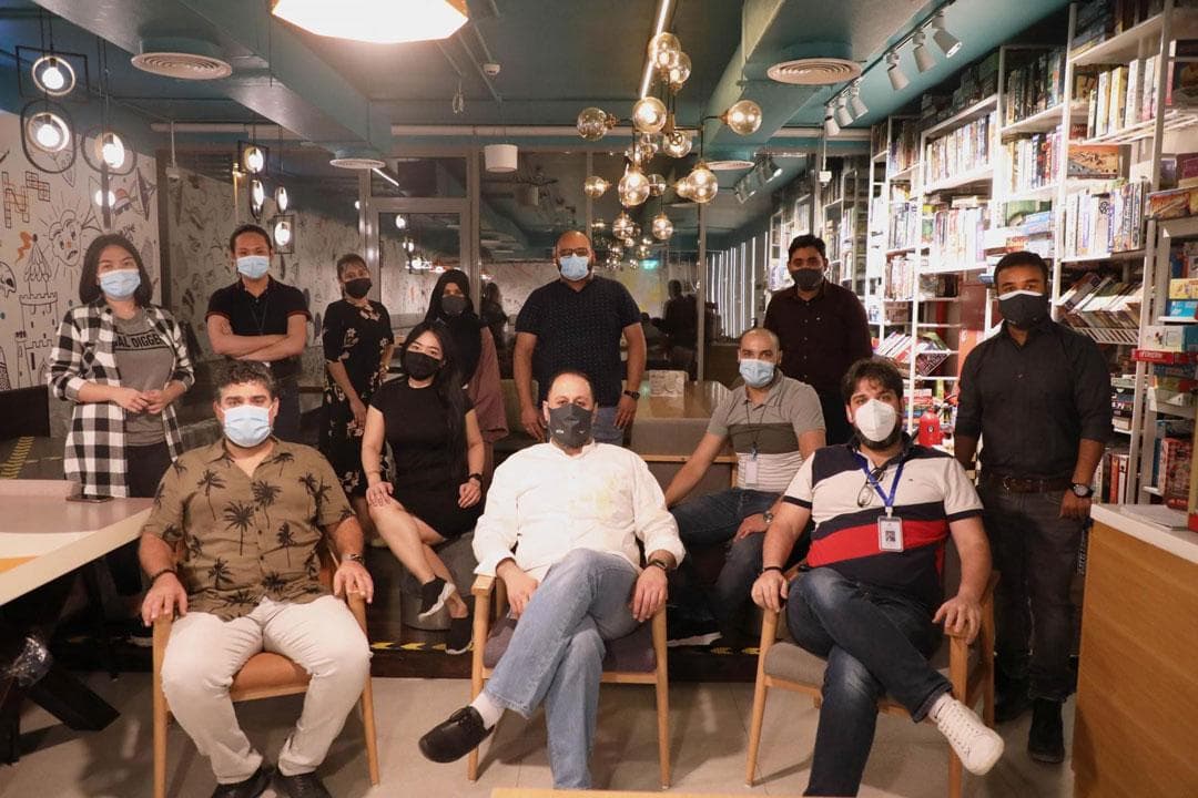 L'équipe MCB au bureau
