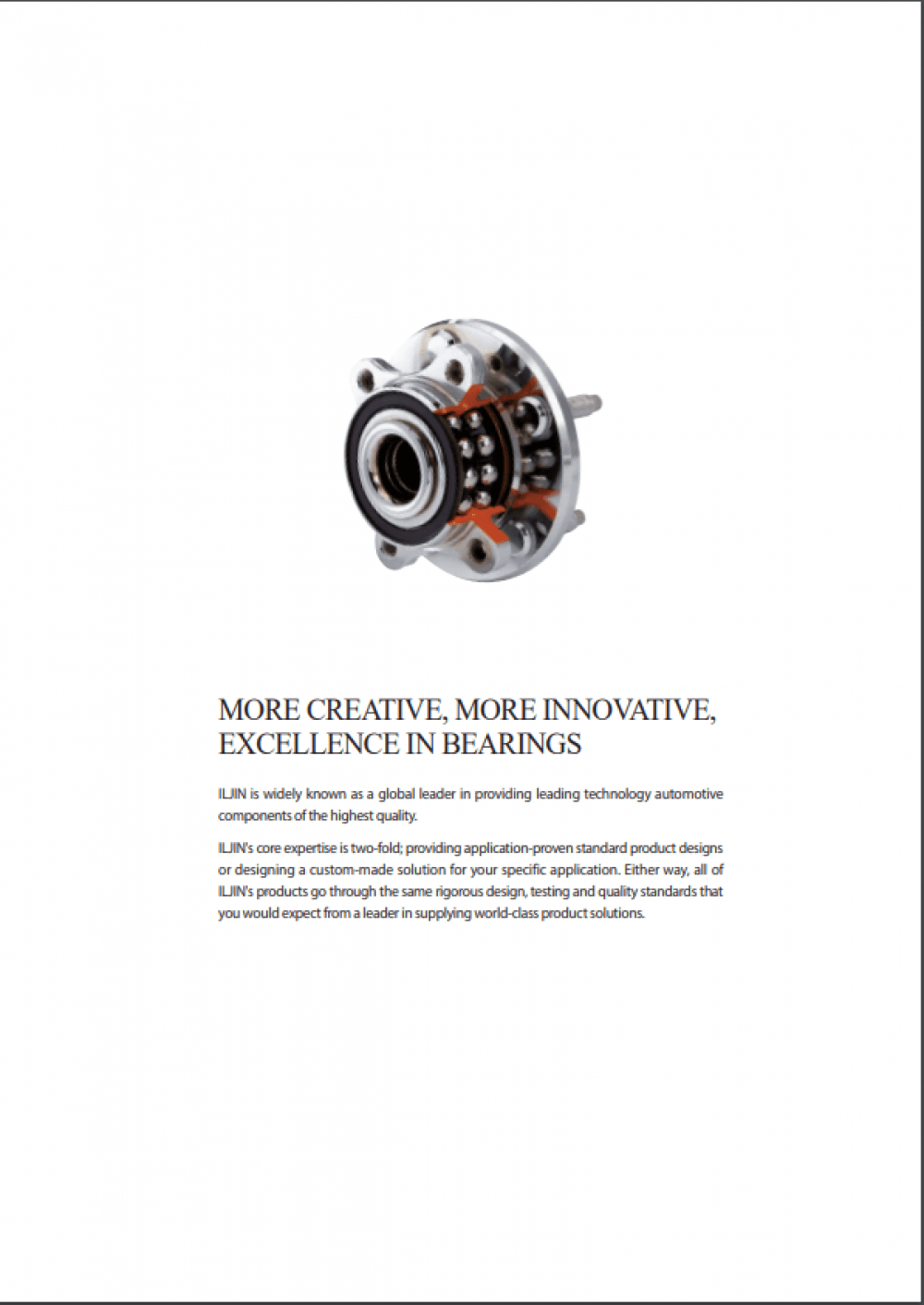 ILJIN Wheel Bearing Catalog