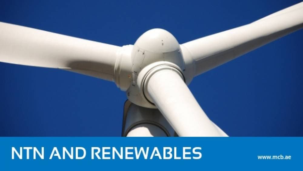 NTN bearings for renewable Energy