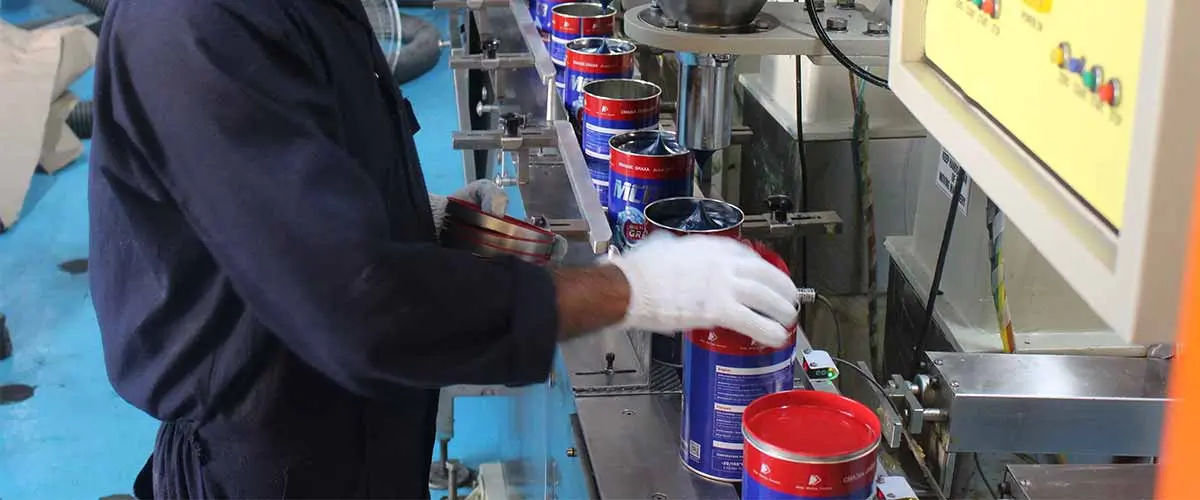 The production process of the upgraded MCB grease